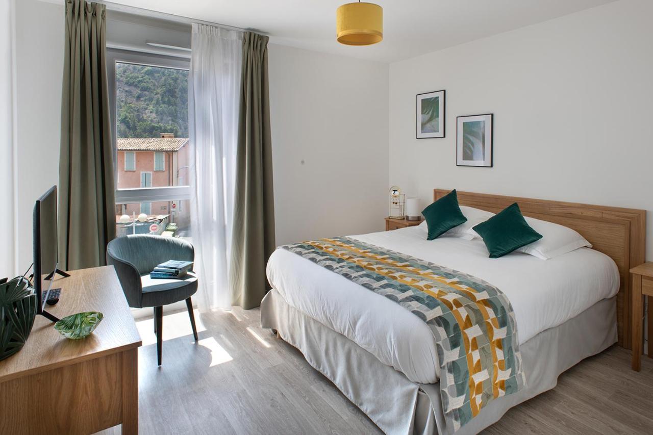 Residence Services Seniors Domitys Les Eaux Vives Динь-ле-Бен Экстерьер фото